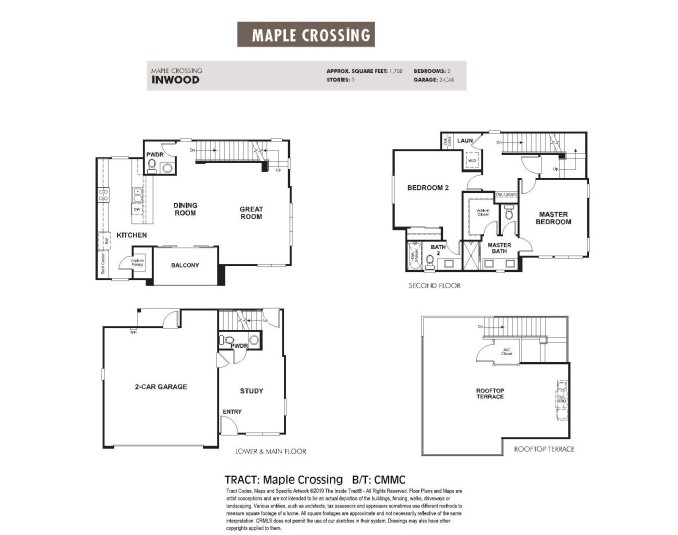 Maple floor plan