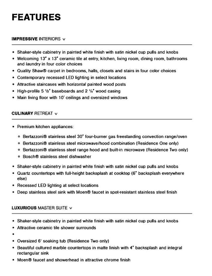 Upcoast floor plan