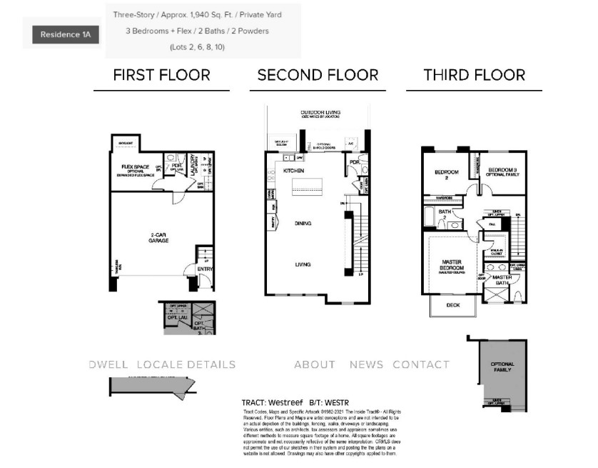 west reef floor plan