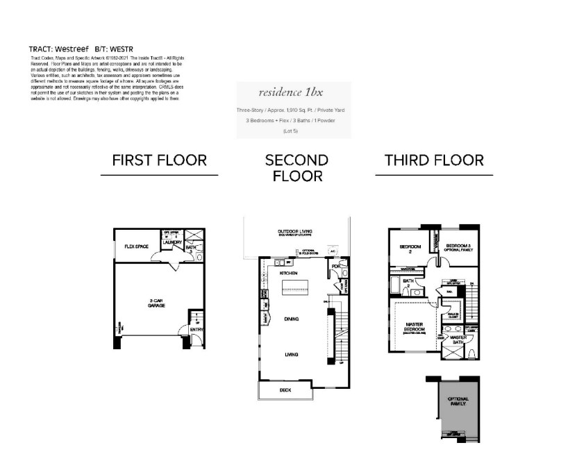 west reef floor plan
