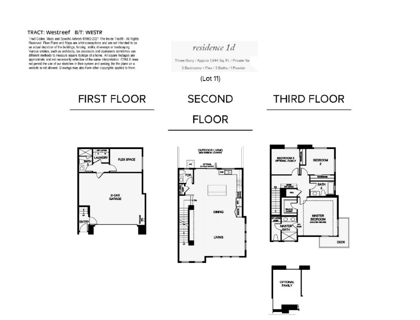 west reef floor plan